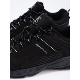 DK Pantofi de trekking negri pentru bărbați negru 1