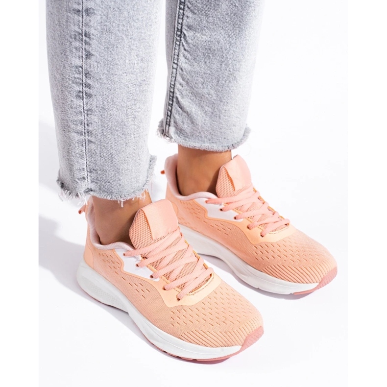 Pantofi sport legați portocale 2