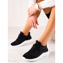 Pantofi negri deschisi negru 1