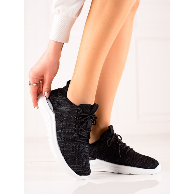 Pantofi negri deschisi negru 2