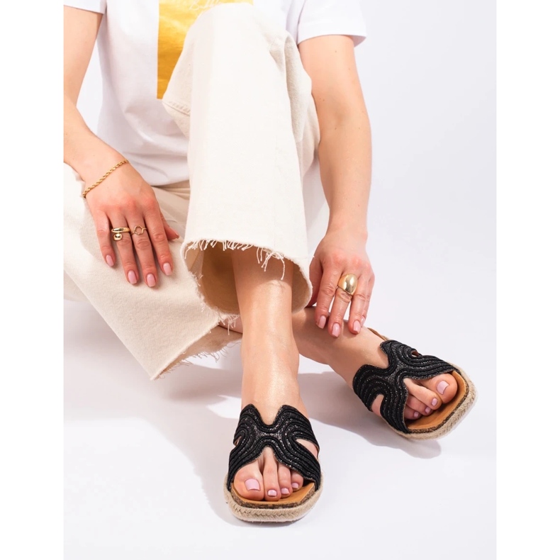 W. Potocki Papuci Potocki comozi negru 2