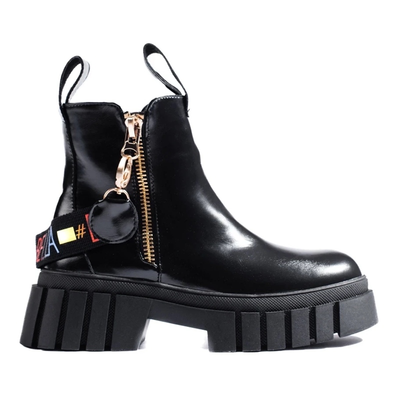 Cizme de lucru negre negru 1