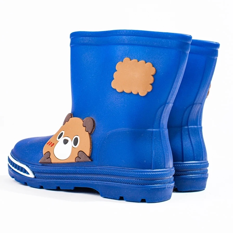 Cizme Wellington joase pentru copii albastre albastru 1