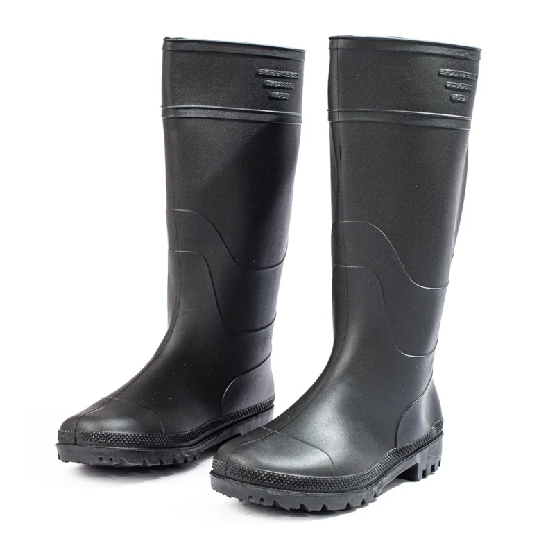 Galoșuri pentru bărbați cu căptușeală înaltă negru 2