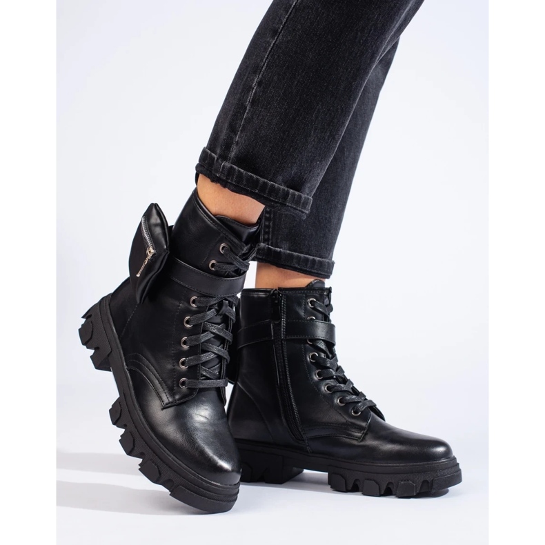 Genți de damă cu geantă de mână negru 2