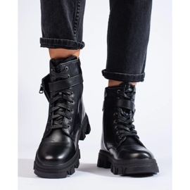 Genți de damă cu geantă de mână negru 1 Genți de damă cu geantă de mână negru 1