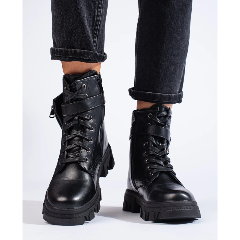 Genți de damă cu geantă de mână negru 1 Genți de damă cu geantă de mână negru 1