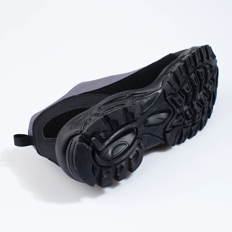 Pantofi de trekking pentru bărbați DK aqua Softshell gri negru 2