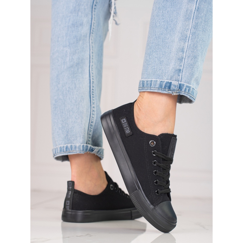 Adidași Big Star pentru damă KK274009 negru 2