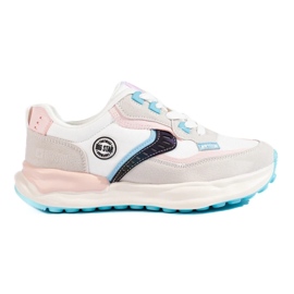 Tenisi Big Star pentru damă KK274097 bej 2