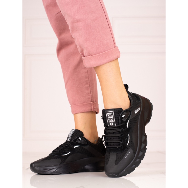 Tenisi Big Star pentru damă KK274056 negru 2