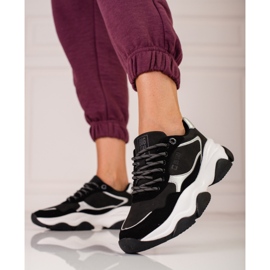 Tenisi Big Star de damă KK274383 negru 2