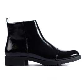 Botine joase pentru dama negru 1