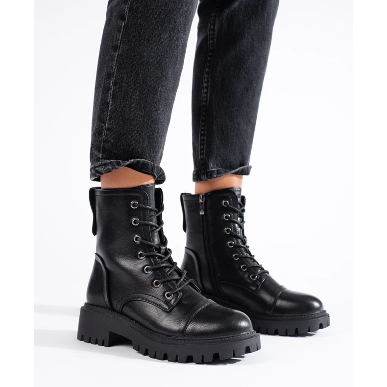 Genți de damă negre din piele ecologică negru 1