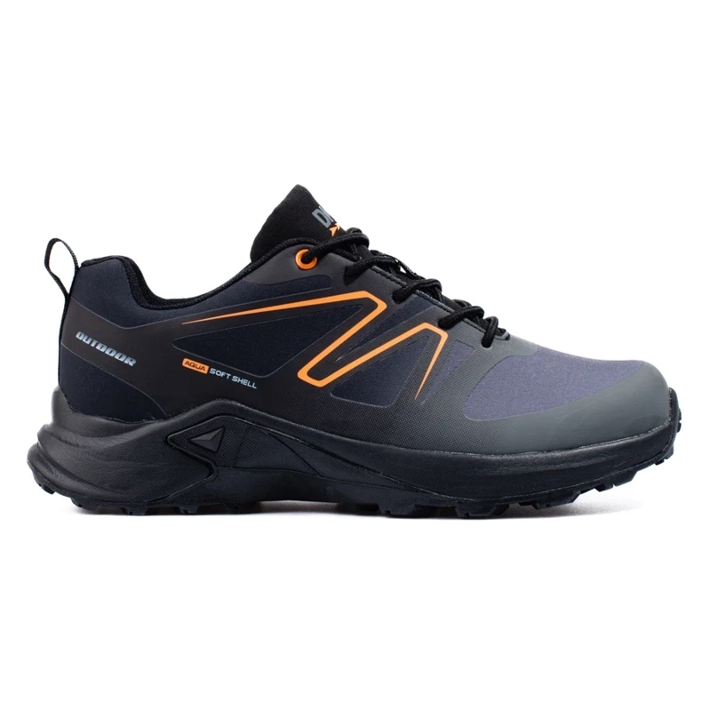 Pantofi sport pentru bărbați DK gri Softshell negru 1