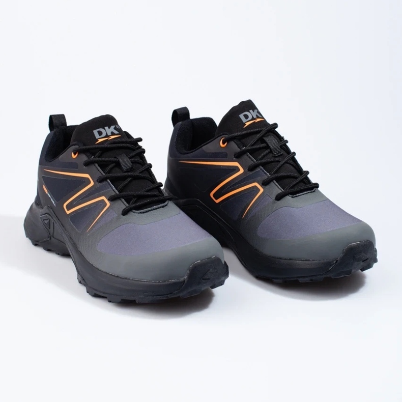 Pantofi sport pentru bărbați DK gri Softshell negru 2