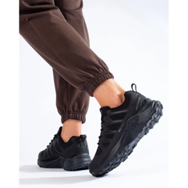 Pantofi de trekking negri pentru femei DK Softshell negru 2