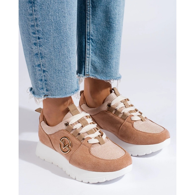 Pantofi sport dama Vinceza bej 2 Pantofi sport dama Vinceza bej 2