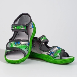Papuci Viggami pentru baieti verde 1