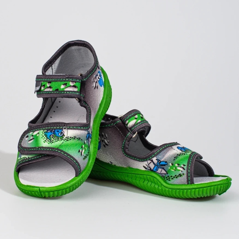 Papuci Viggami pentru baieti verde 1