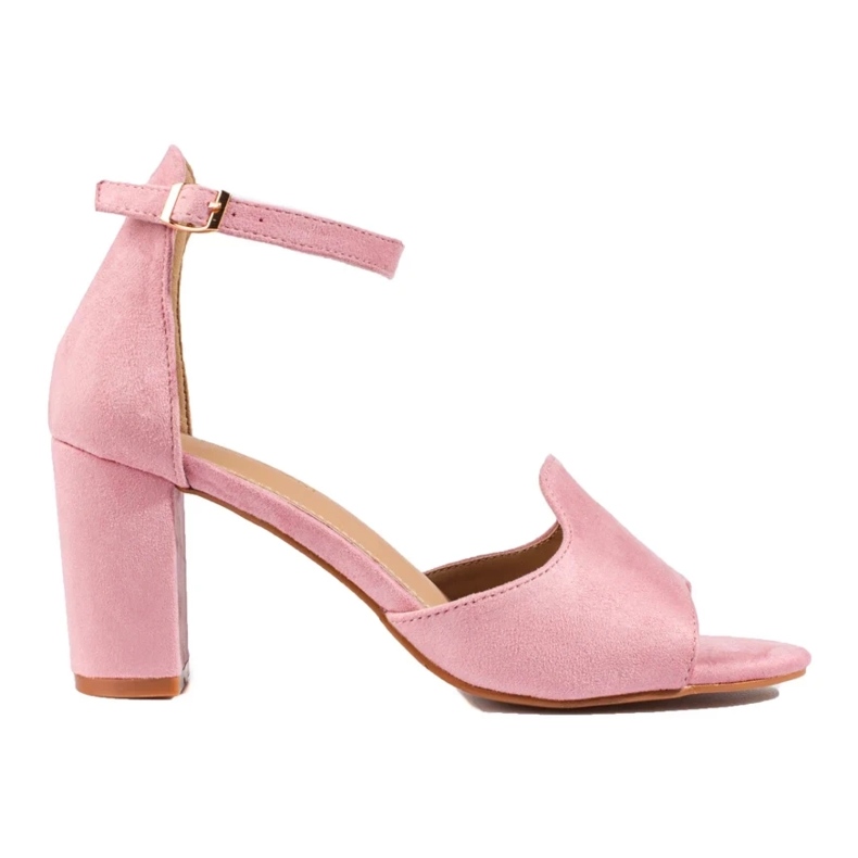 Sandale de damă roz pe post de W. Potocki 1