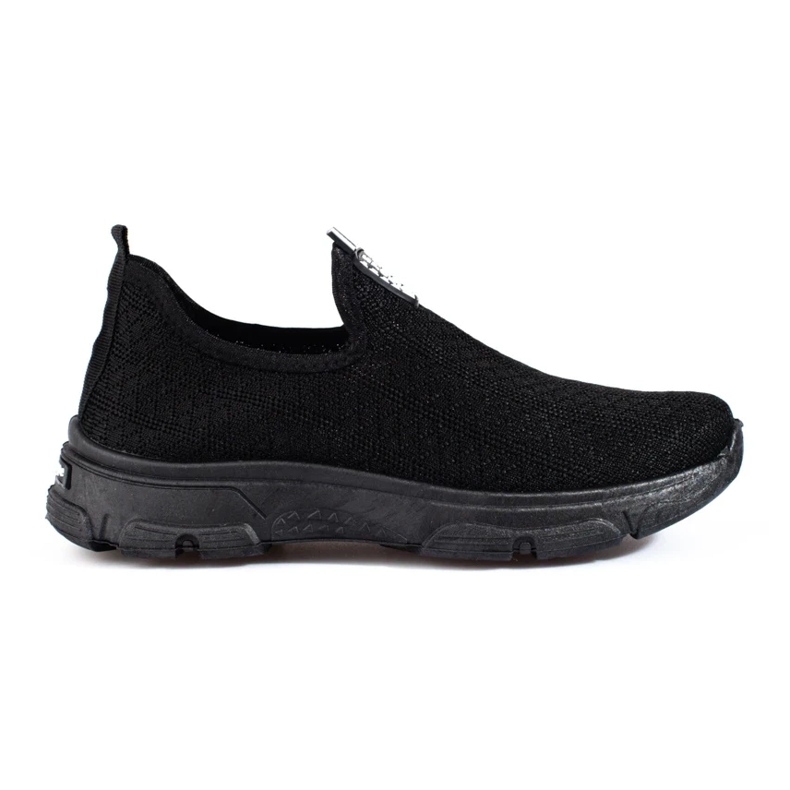 Pantofi sport slip-on negri Shelovet negru 2