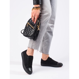 Tenisi de dama Shelovet negri clasici negru 1