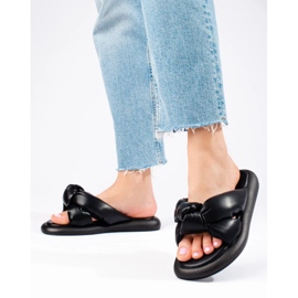 Papuci Shelovet negri de damă negru 2