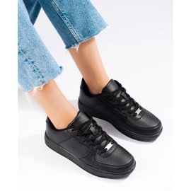 Pantofi sport de damă Shelovet negri clasici negru 1