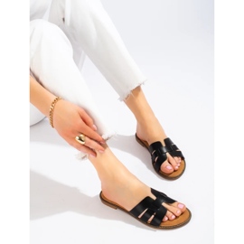 Papuci Shelovet negri clasici de dama negru 2