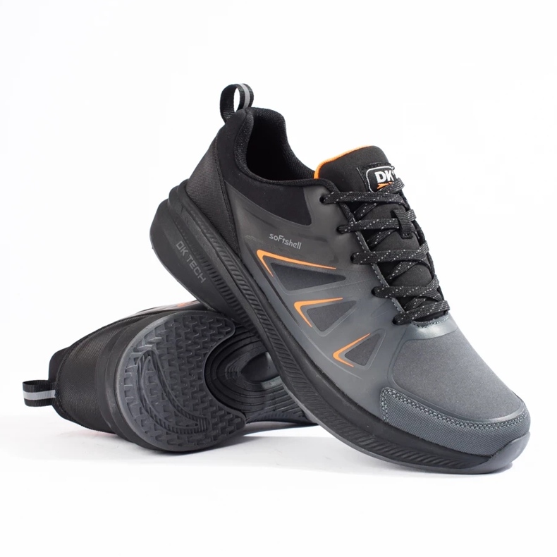 Pantofi de sport softshell DK pentru bărbați negru 2 Pantofi de sport softshell DK pentru bărbați negru 2