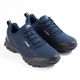 Pantofi de trekking softshell pentru bărbați DK albastru 1
