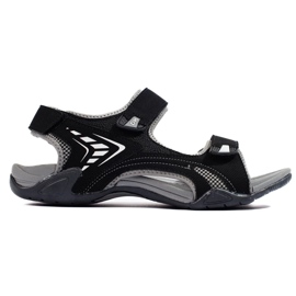 Sandale sport bărbați negre DK negru 1 Sandale sport bărbați negre DK negru 1