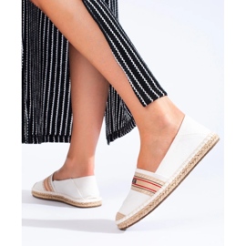 Espadrile Big Star de damă albe LL274893 1