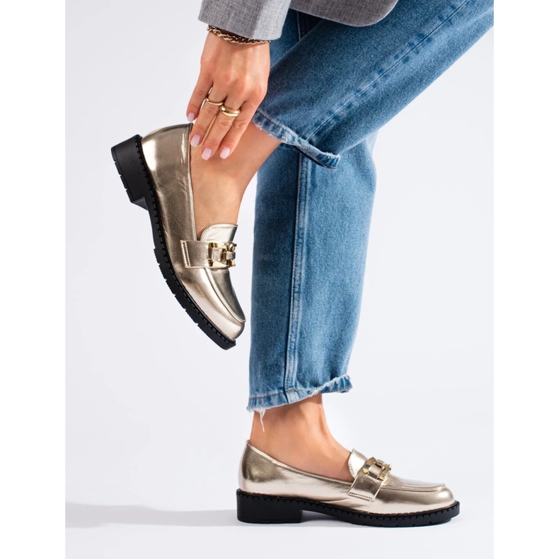 Pantofi de dama argintii 2