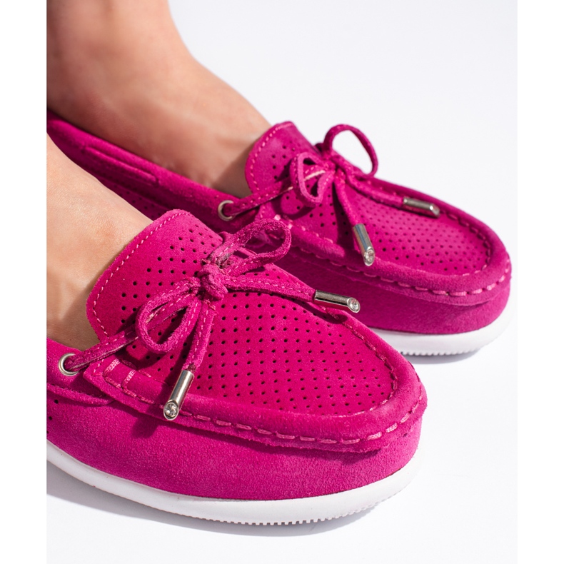 Goodin Mocasini de dama fucsia roz 2 Goodin Mocasini de dama fucsia roz 2