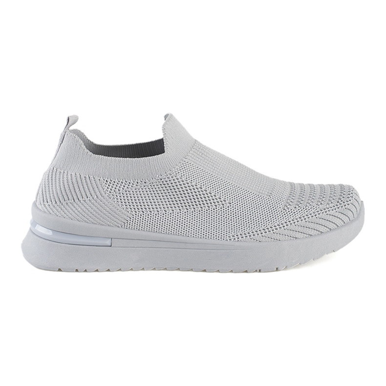 Pantofi sport slip-on gri 1