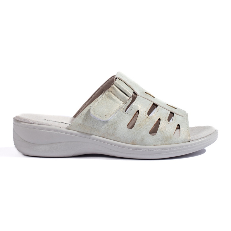 Flip-flops de damă, gri confortabili 1