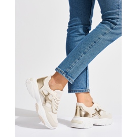Seastar Adidași de damă bej 1