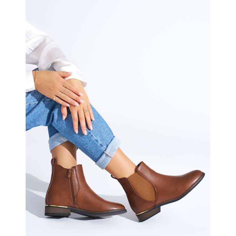 Cizme de dama clasice maro 2