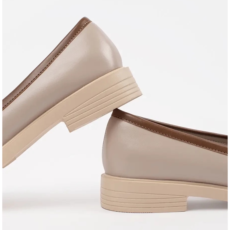 Goodin Plăcile pentru femei elegante bej 1