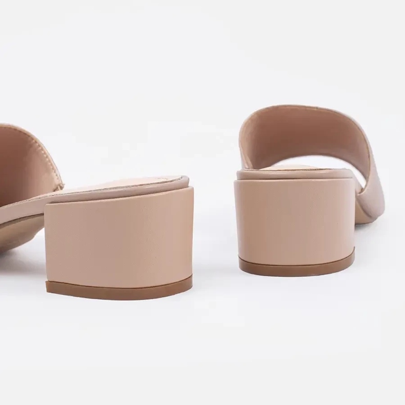 Beige Heels Sergio Leone bej 1