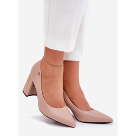 Pompe elegante pe Vinceza 62220 bej 1