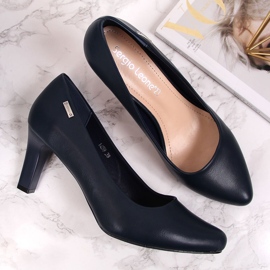 Pompe pe Sergio Leone Navy Blue Post albastru 1