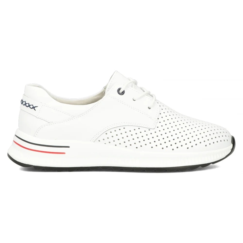 Filippo DP6022/25 adidași din piele alb 1