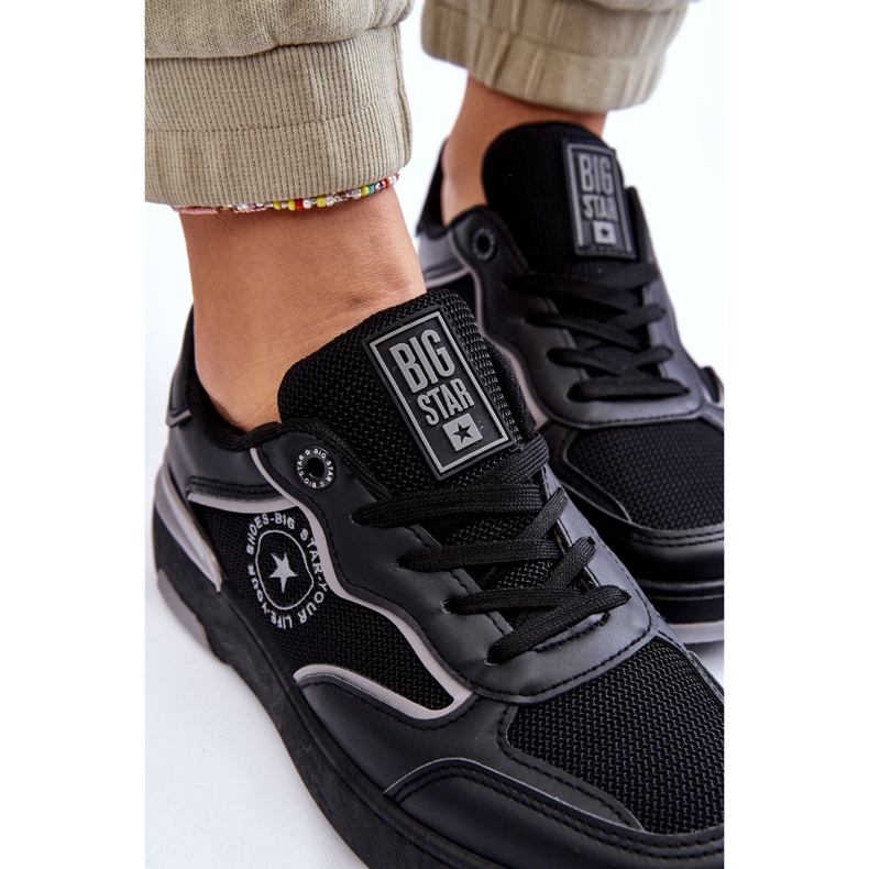 Big Star Star Big Women LL2744443 Pantofi sport cu acțiuni negre negru 1