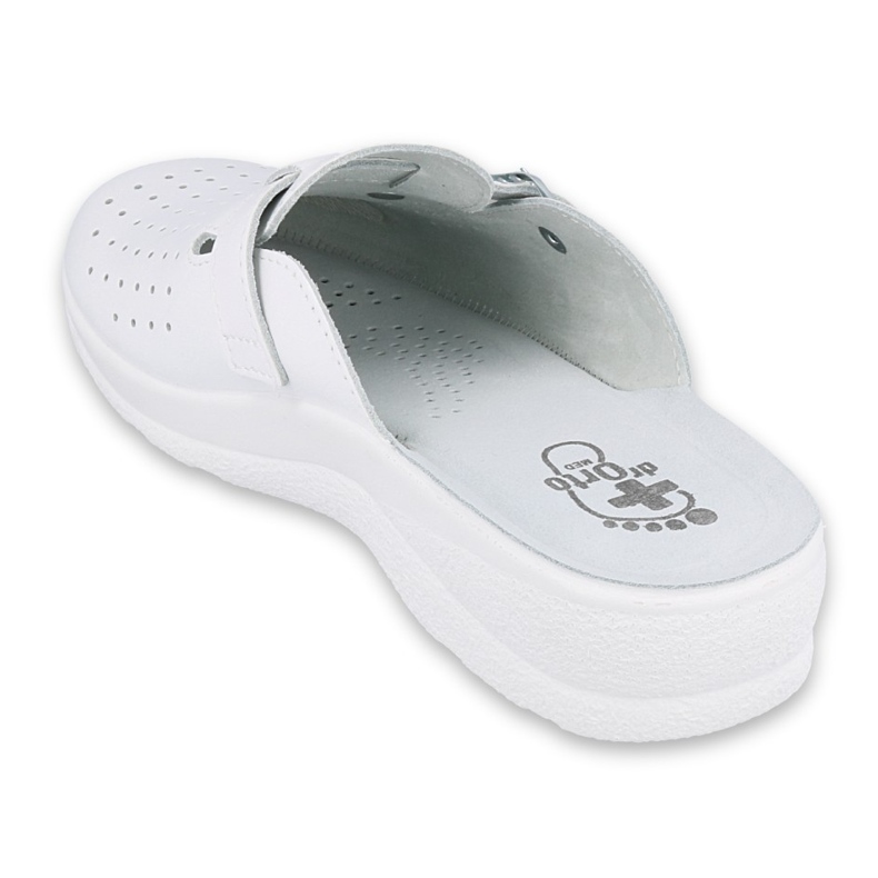 Dr.orto Befado Papuci albi bărbați 157M102 2 Dr.orto Befado Papuci albi bărbați 157M102 2