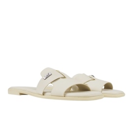 Lee Estill Slider Low 50251024 33F cremă flip -flops bej 1