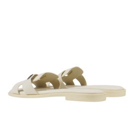 Lee Estill Slider Low 50251024 33F cremă flip -flops bej 2