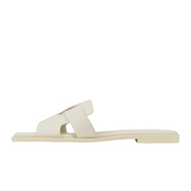 Lee Estill Slider Low 50251024 33F cremă flip -flops bej 4